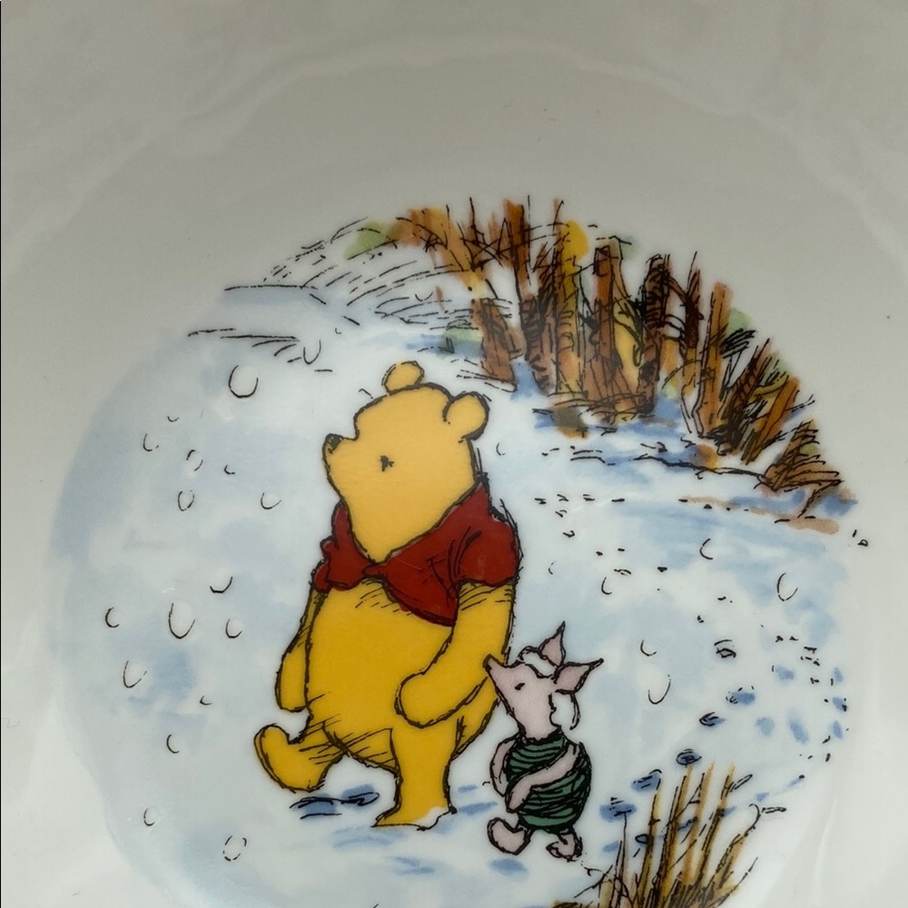 ROYAL DOULTON Winnie the Pooh and Piglet China Cereal Bowl Disney - Picture 8 of 11
